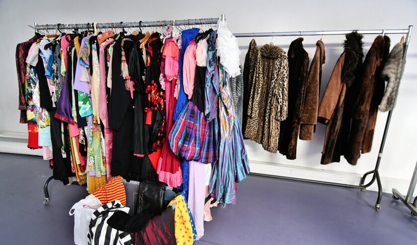 Rekken vol showkleding moeten uitgezocht....