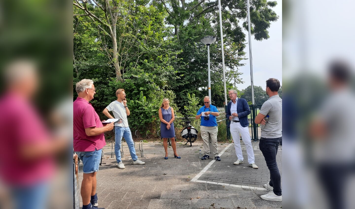 John de Waard, Bram Wever, Nicole Zwartelé, Erik Bekkering en Sven Snel