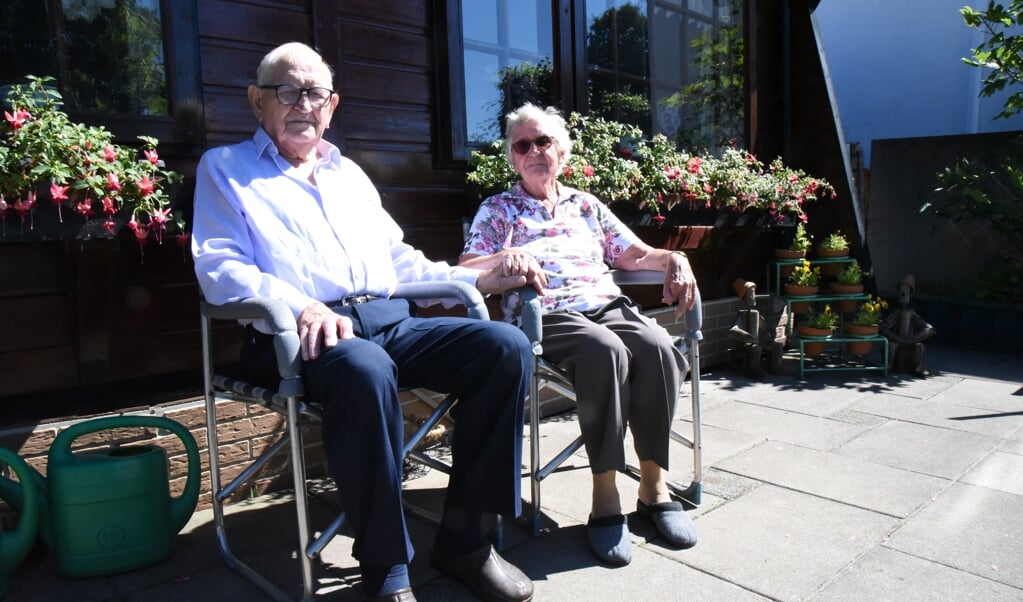 Nico en Rietje Floor zijn 65 jaar getrouwd. 