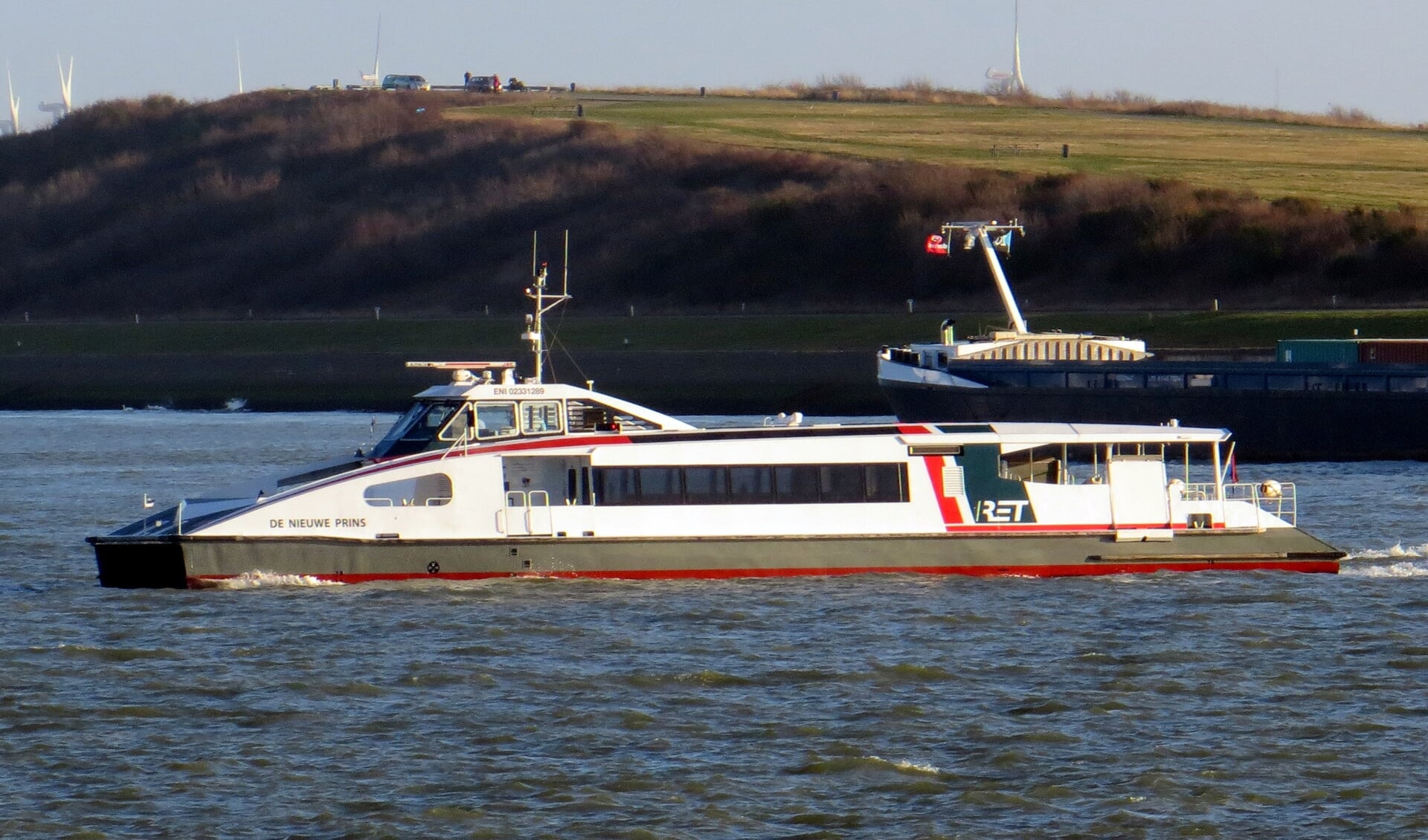 Fast ferry 'De nieuwe Prins'.