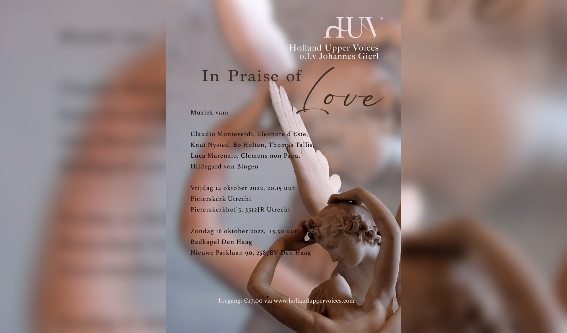 Flyer In Praise of Love
