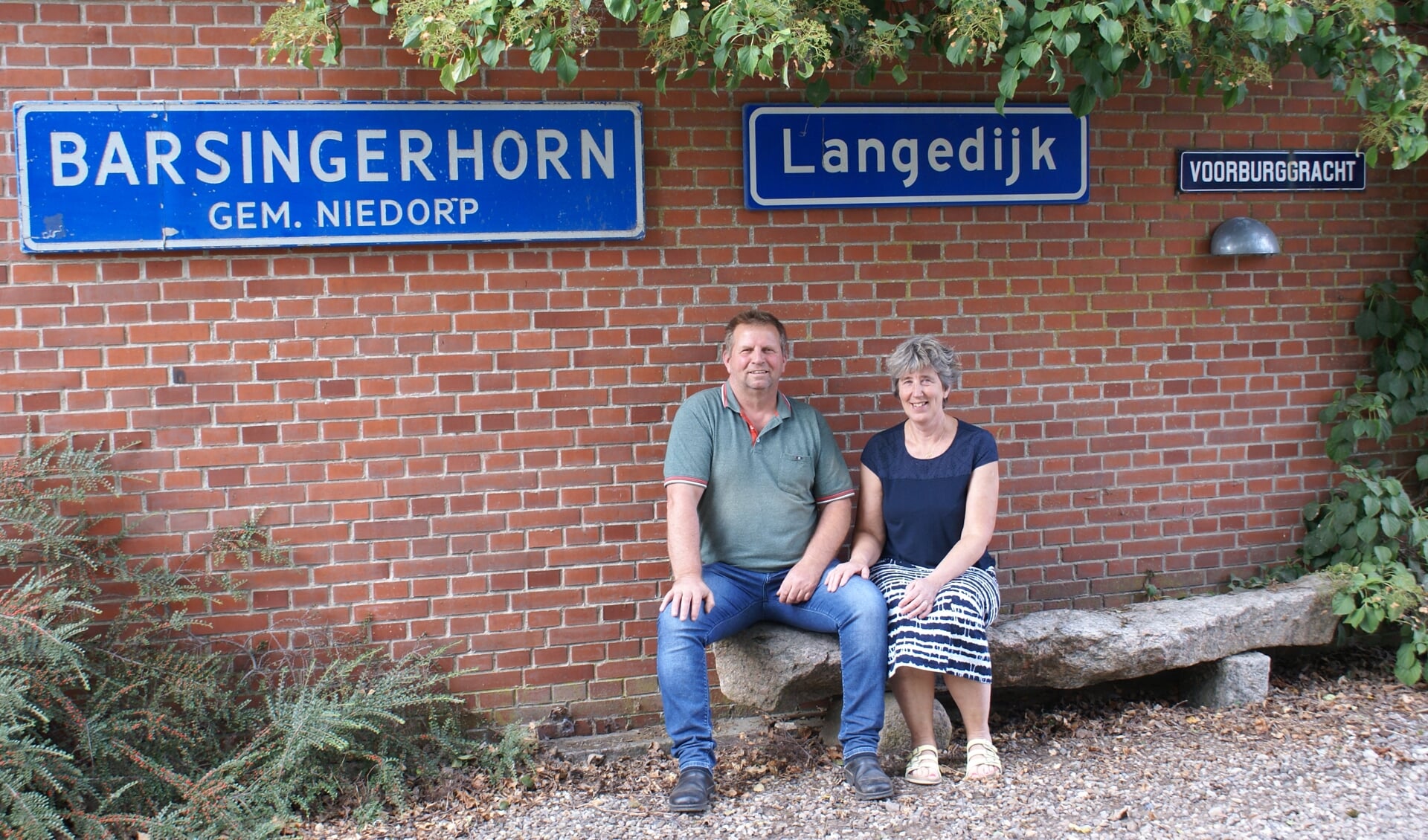 Cees en Marjon Barsingerhorn hebben het al 23 erg naar hun zin in Denemarken, maar vergeten nooit hun Langedijker roots.