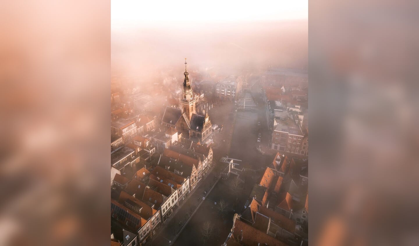 'Alkmaar in de mist'
