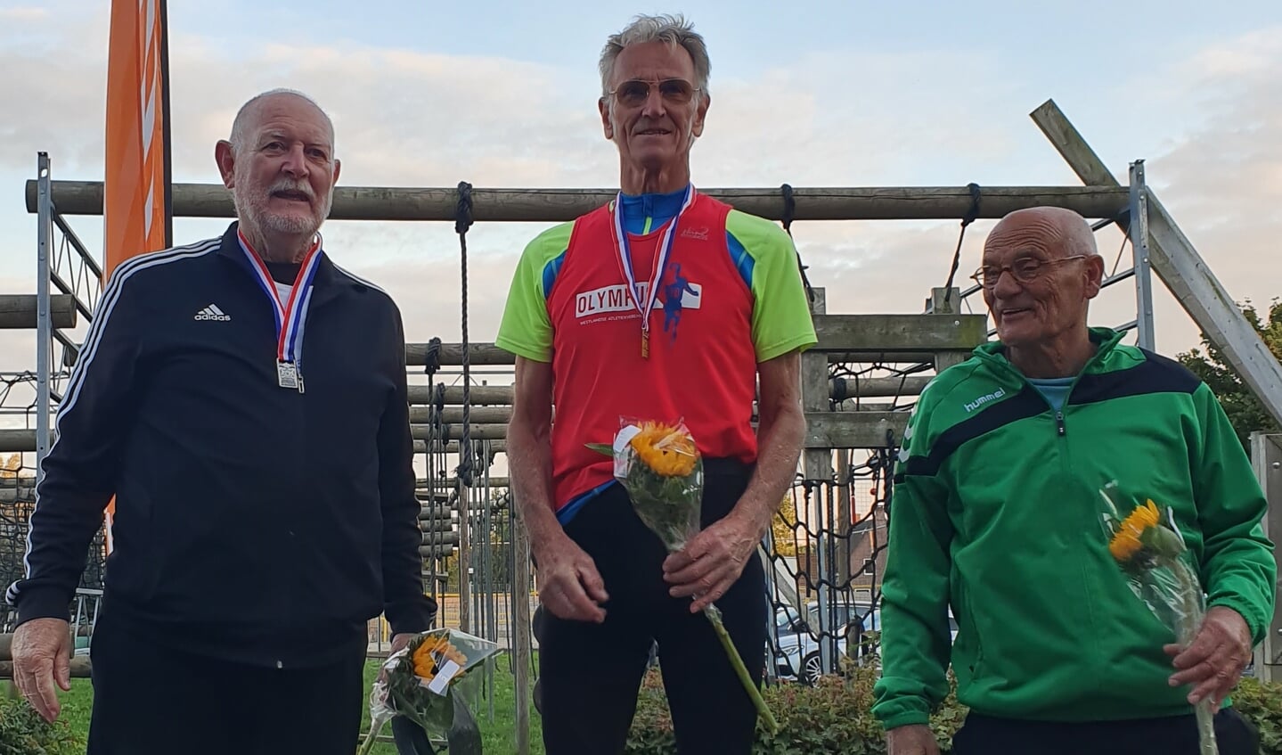 V.l.n.r: Jan Titulaer, Cor van Dam en Peter Blakmoor.