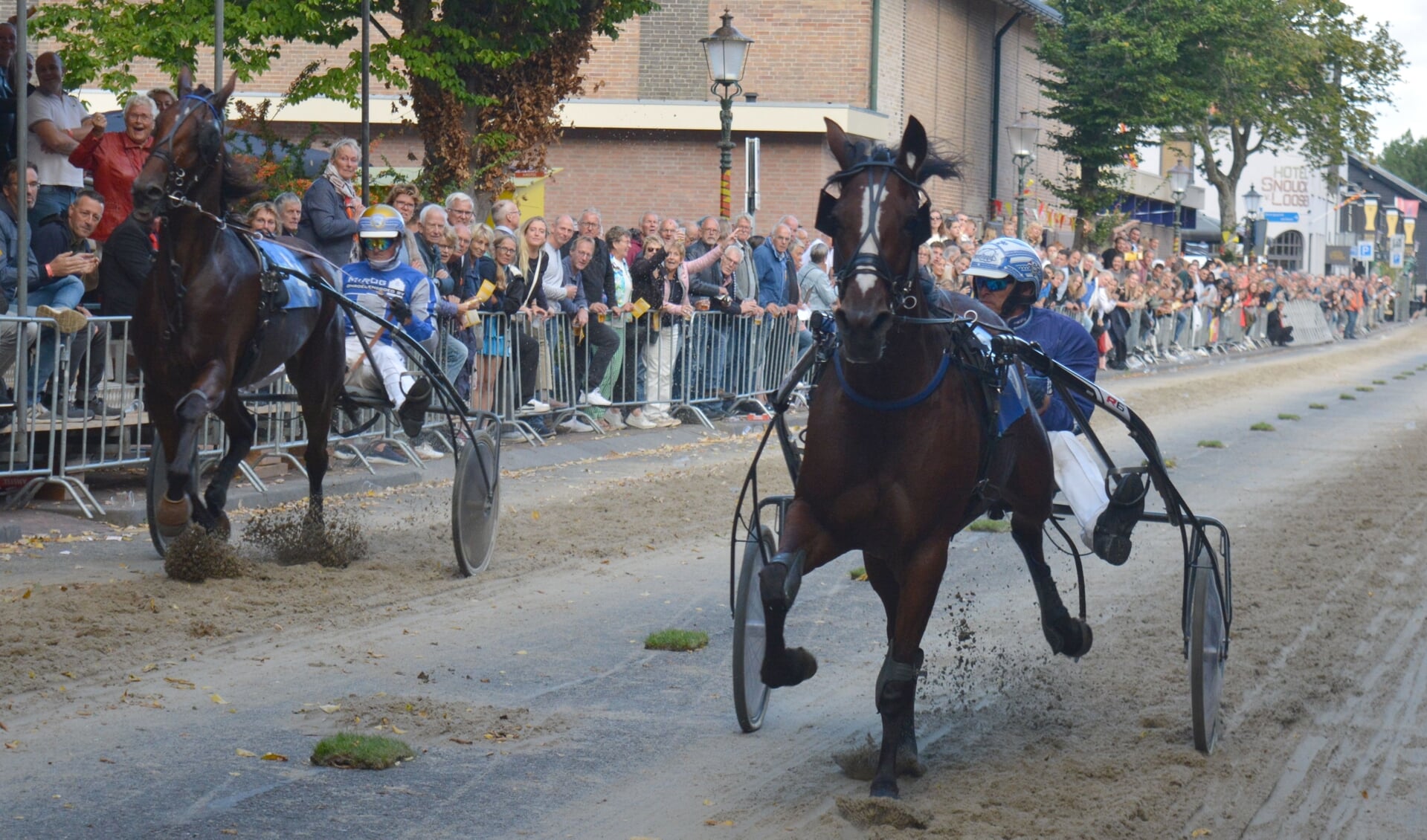 Een spannende race.