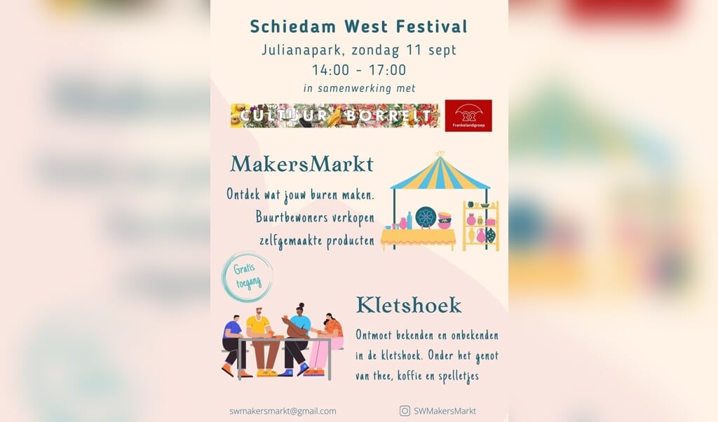 Schiedam West Festival: creatieve makers in the spotlight.