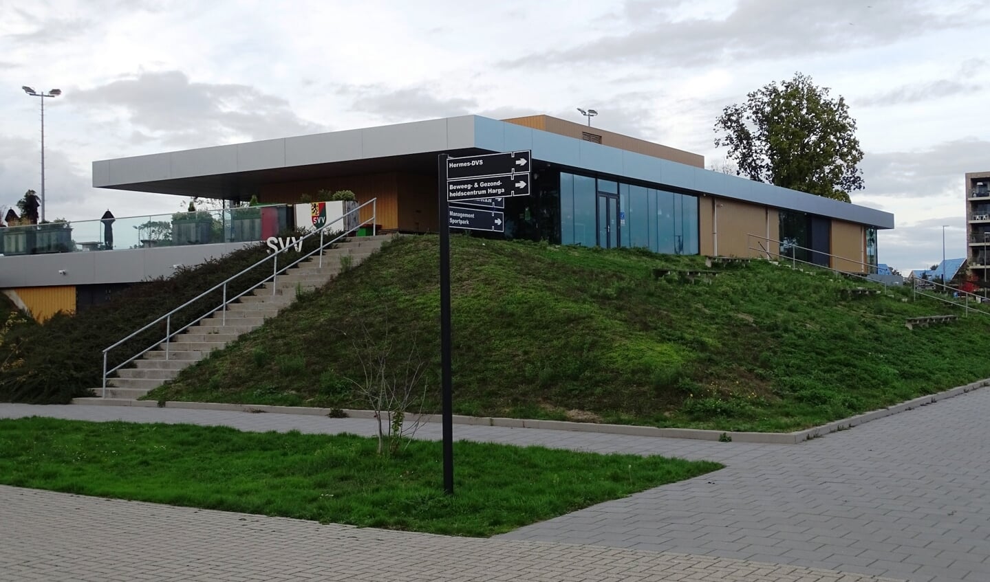 De gebruikers van de sportparken Harga (foto) en WA hoeven vooralsnog niet te vrezen voor torenhoge energielasten (Foto: UWM)