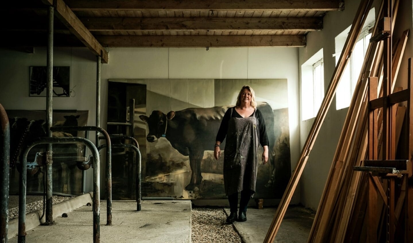 Onder meer Philine van der Vegte stelt haar deuren open tijdens de Open Atelier- en Kerkenroute.