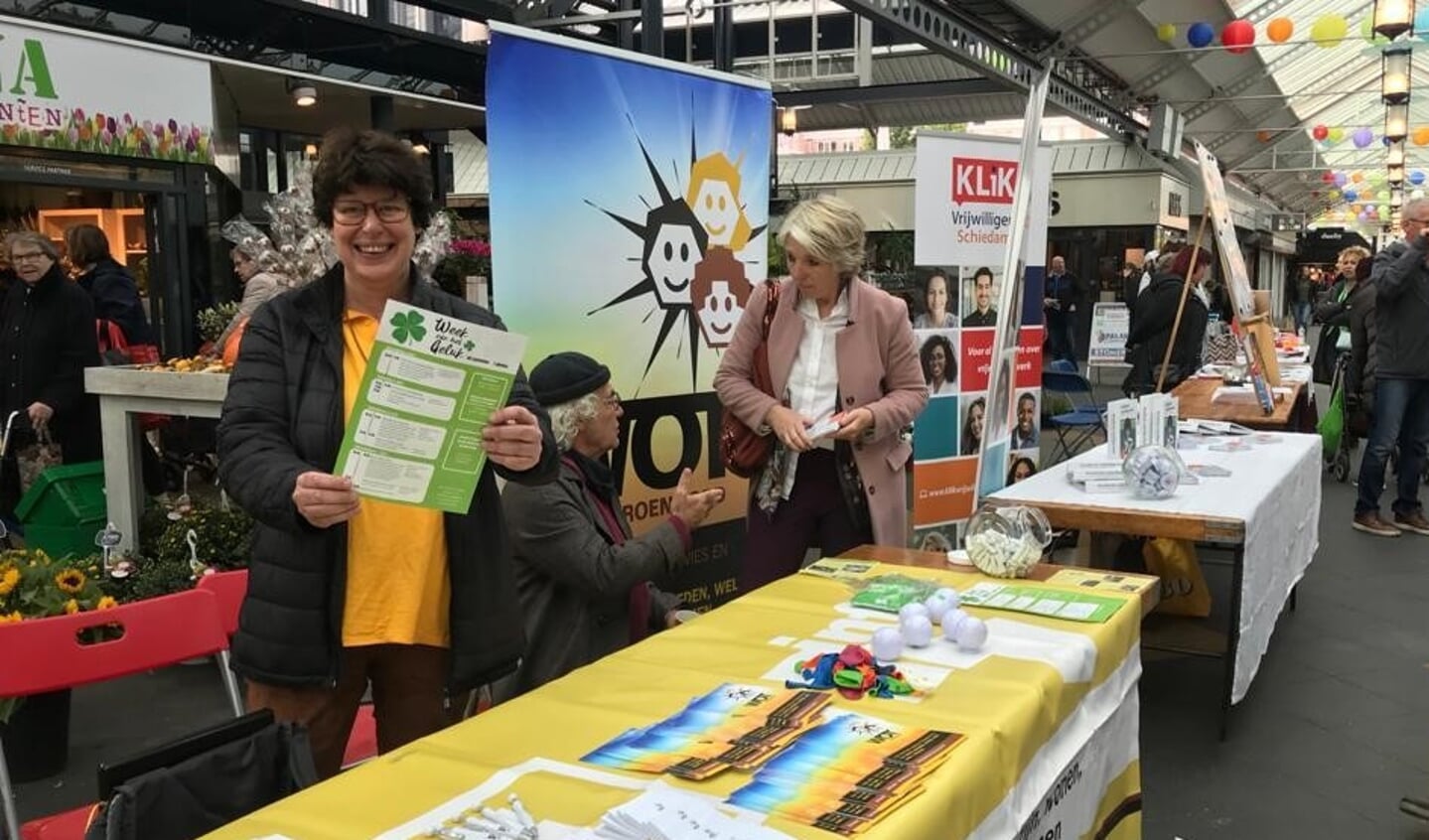 Onderdeel van de Week van het Geluk is de Eigen Kracht Markt in Hof van Spaland.