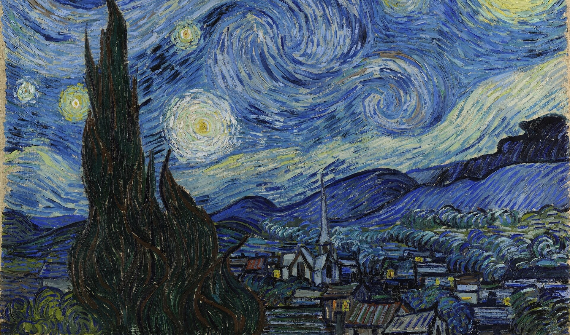 Starry night van Van Gogh