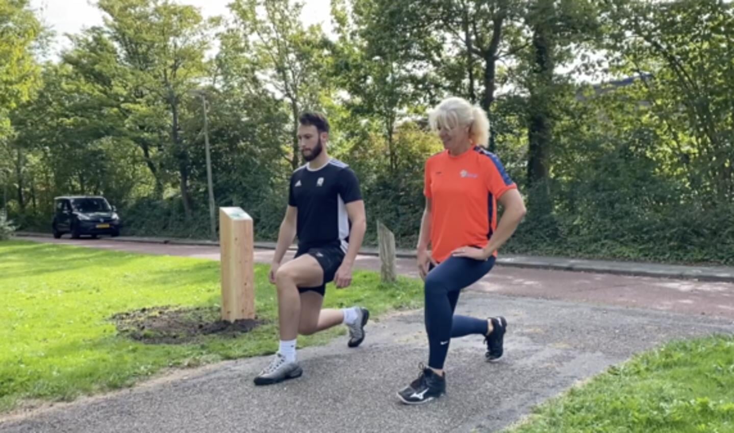 Fit met de QR-Fit beweegroute.
