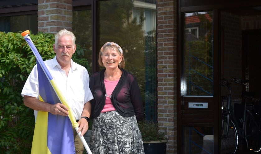 Vlag gestreken in oktober na vertrek.