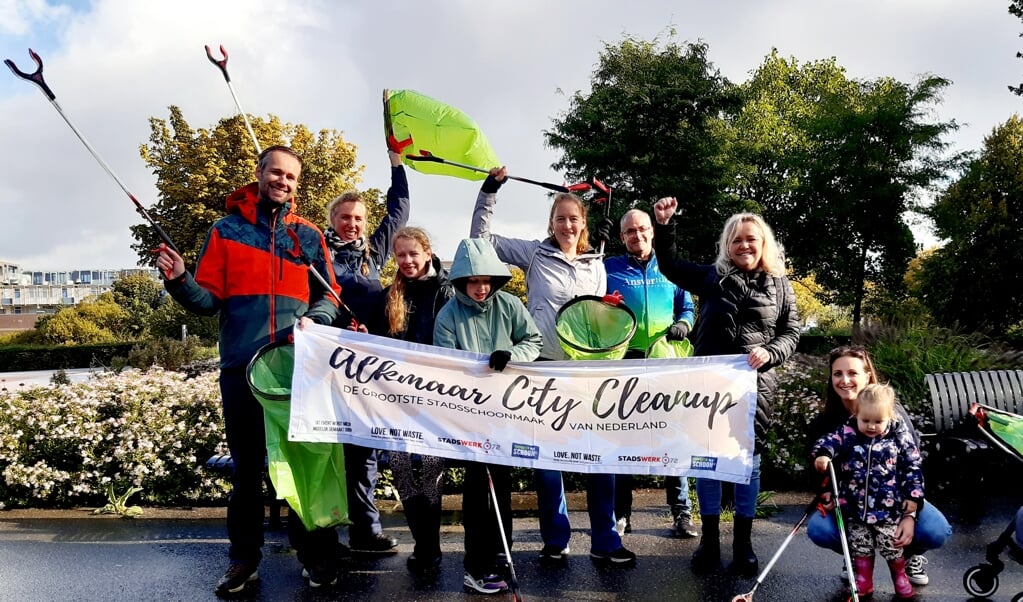 4e editie Alkmaar City Cleanup zit er weer op.