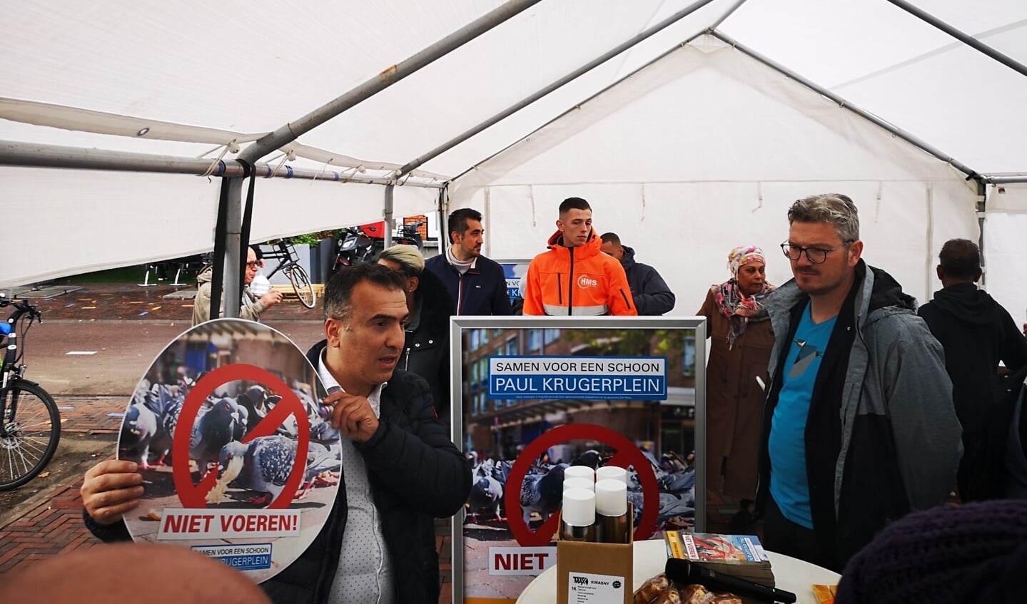 De aftrap van de campagne.