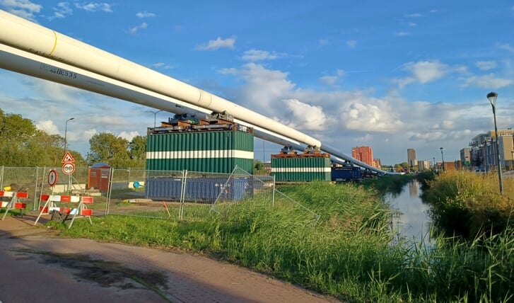 De vergunning voor de aanleg van de buizen bij RijswijkBuiten was wel al verleend.