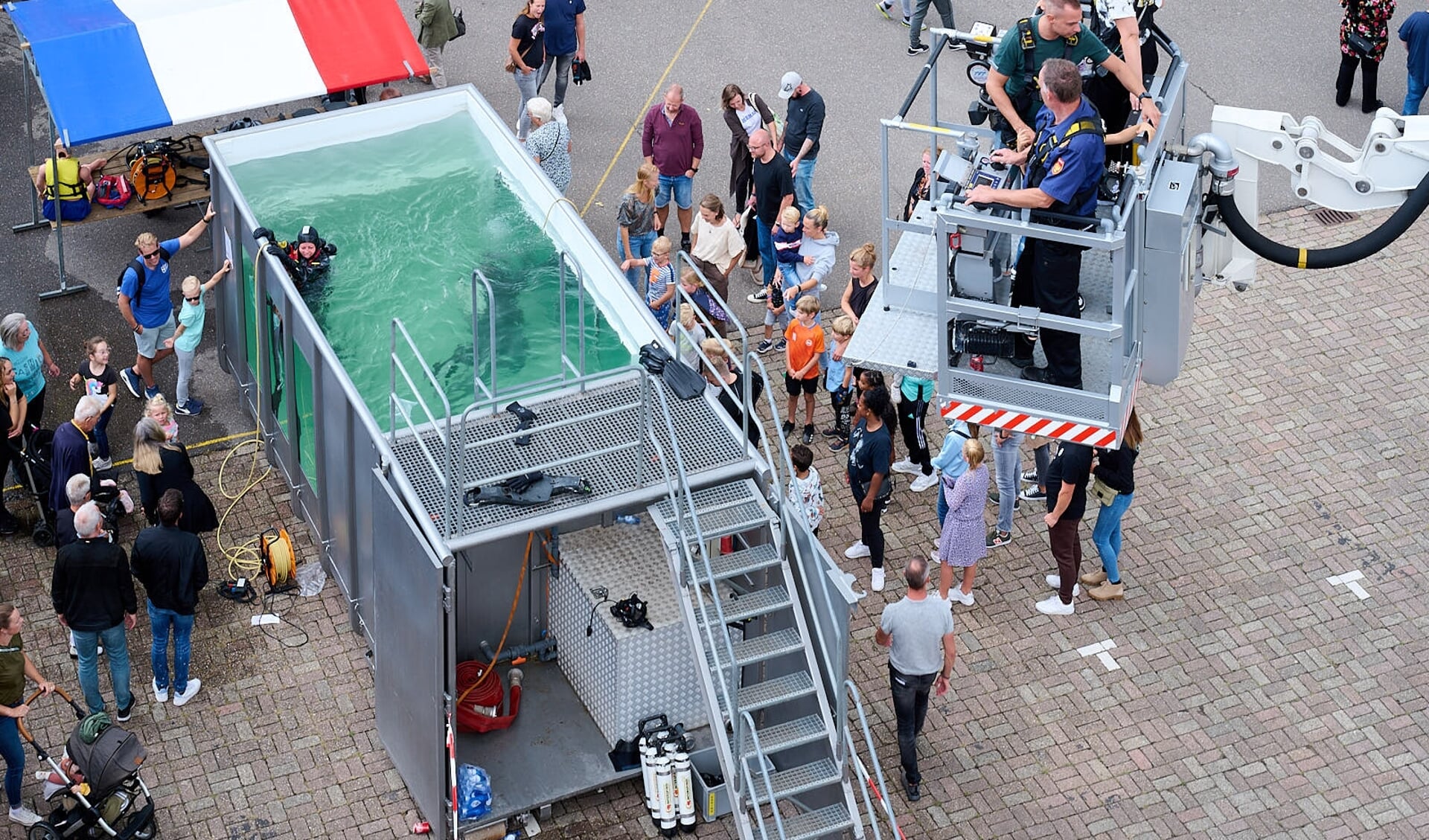 Bezoekers keken hun ogen uit tijdens open dag van de brandweer