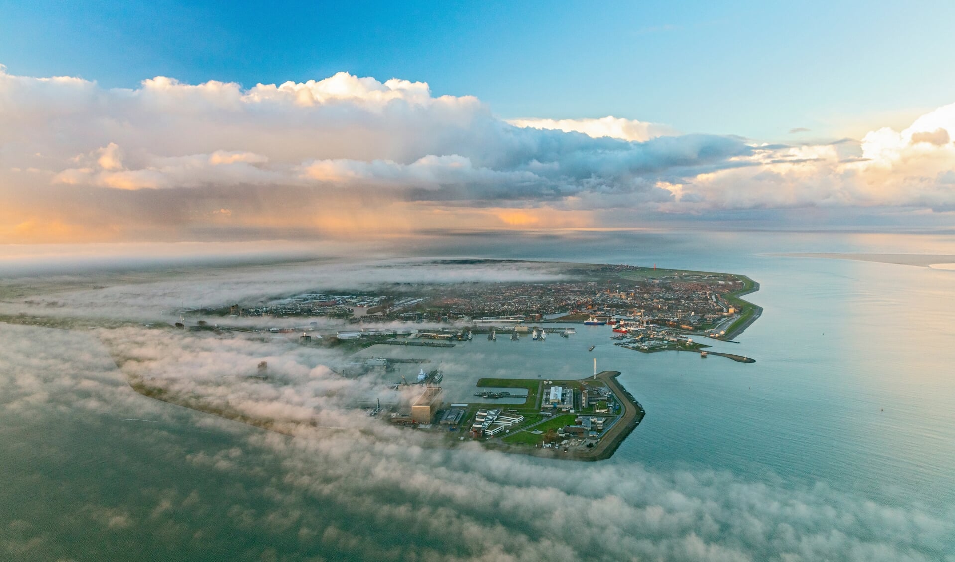 Port of Den Helder.