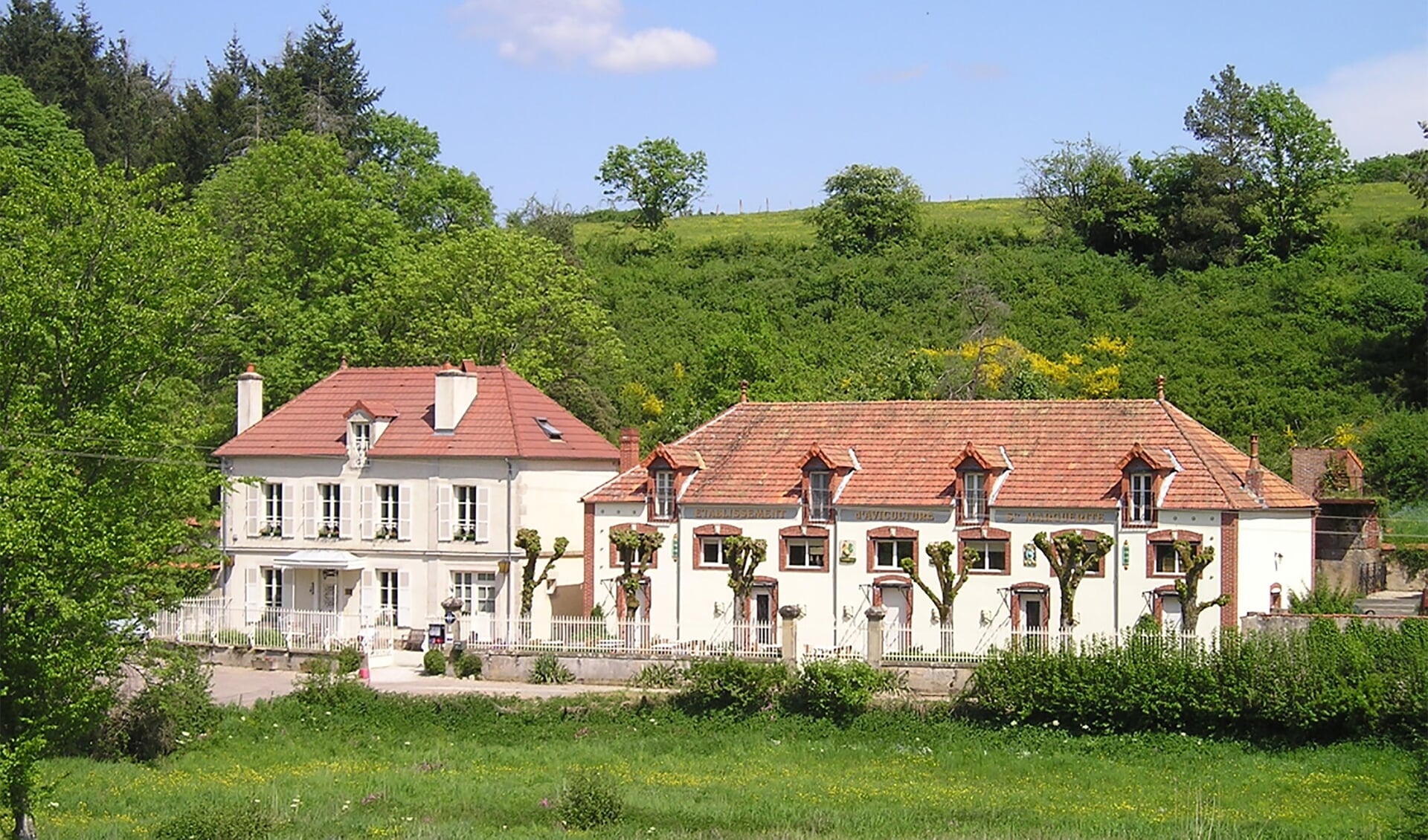 Het prachtige Manoir Bonpassage in het hart van de Bourgogne.