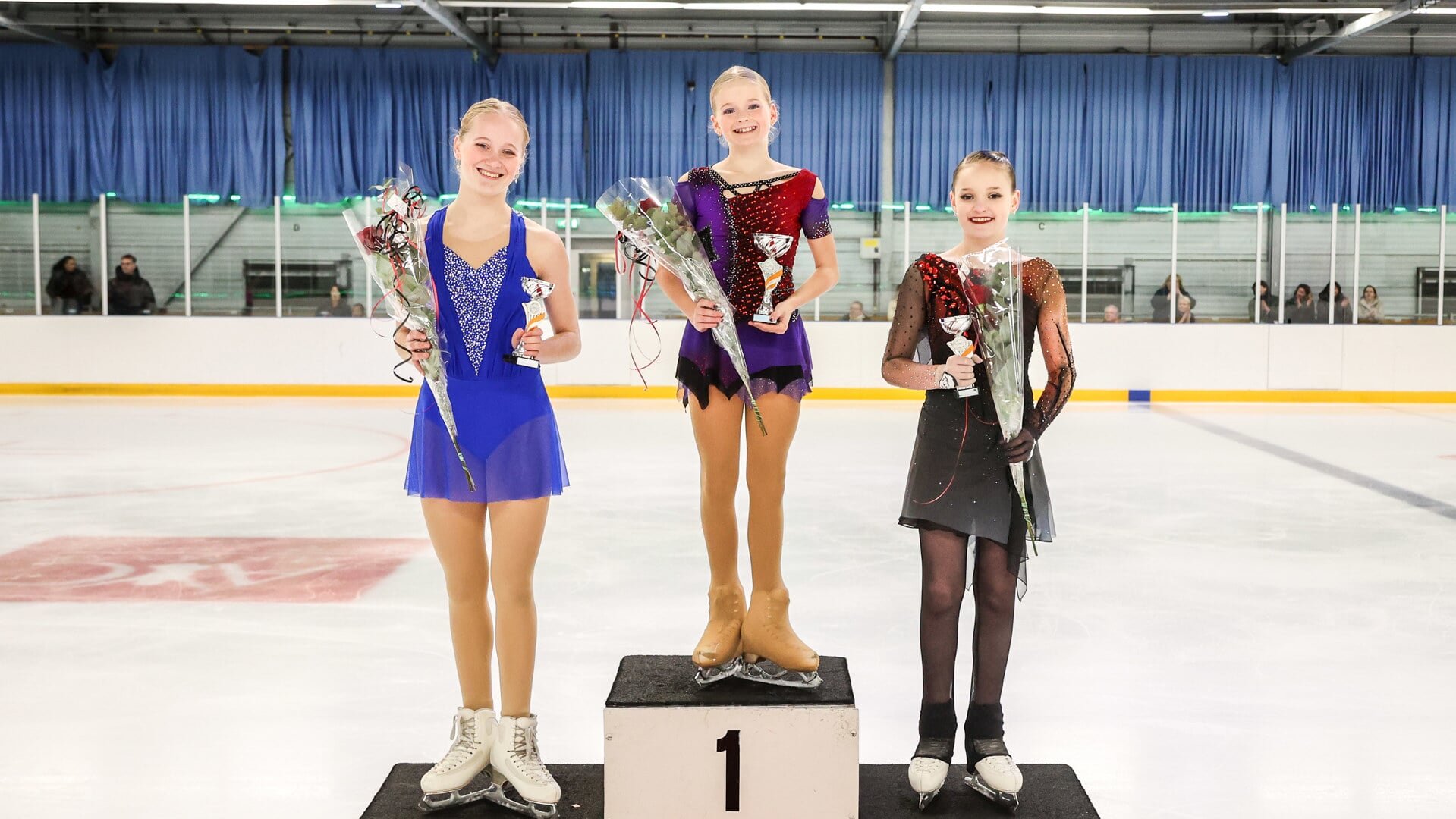 Summer Wijkhuizen van Deen Figure Skating Alkmaar werd eerste.