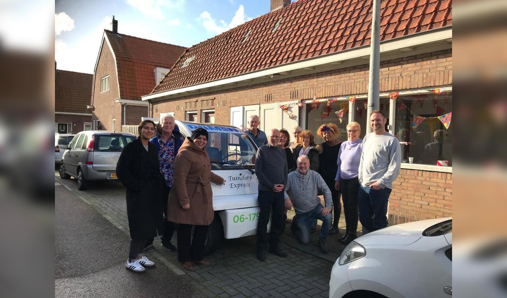De Tuindorp Express heeft nu een officiële stalling.