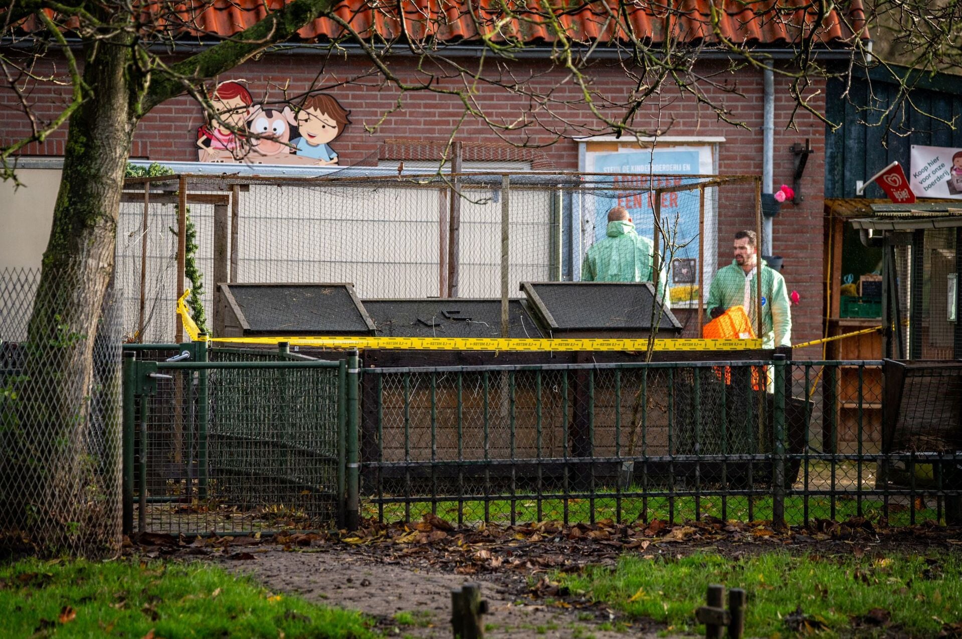 Vogelgriep bij kinderboerderij Zegersloot in Alphen.