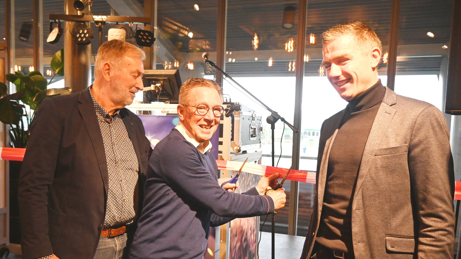  V.l.n.r.: Hans van der Vliet, Leo Haring en Bert-Jan Nolden. 