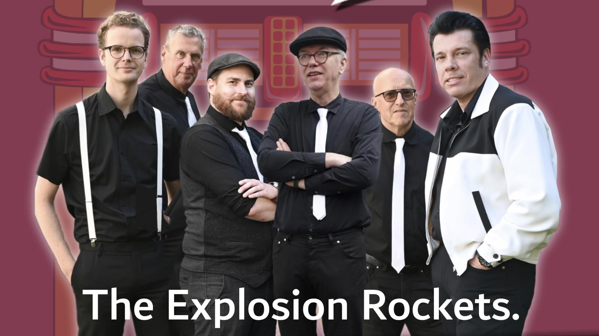 The Explosion Rockets worden beschouwd als de beste rock ‘n roll-band van Nederland. 