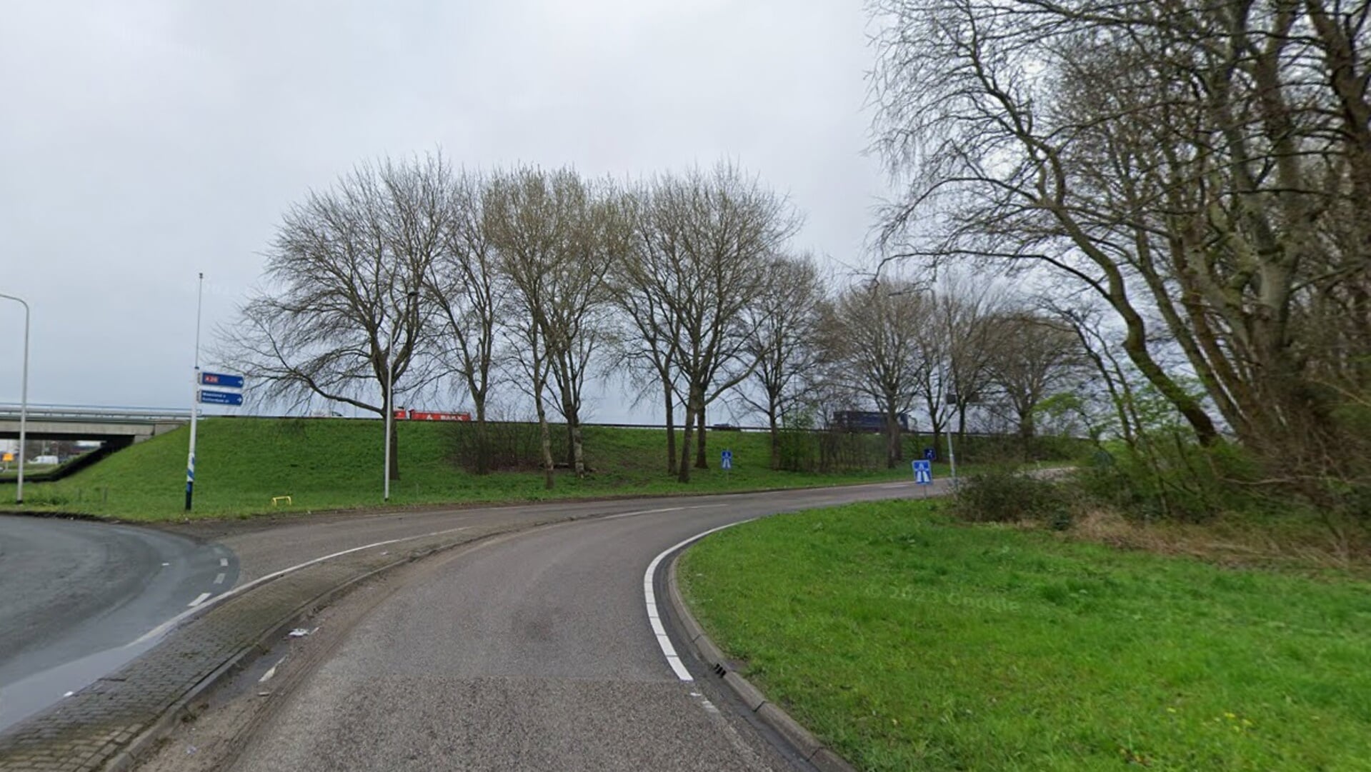 De oprit naar de A20 bij Maasdijk wordt 6 december om 21.00 uur afgesloten.