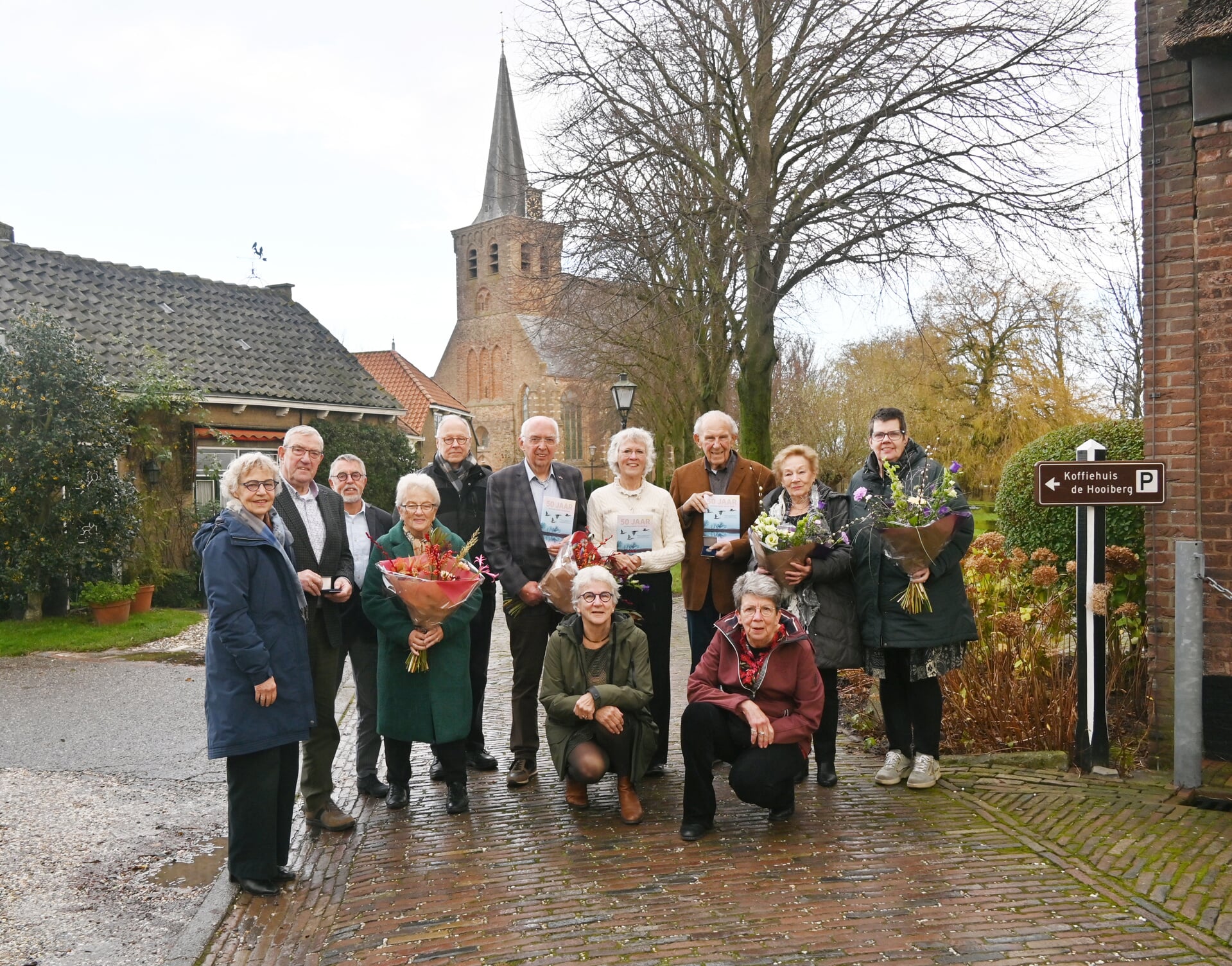 Diverse leden van de familie Van der Kooij in ’t Woudt. 