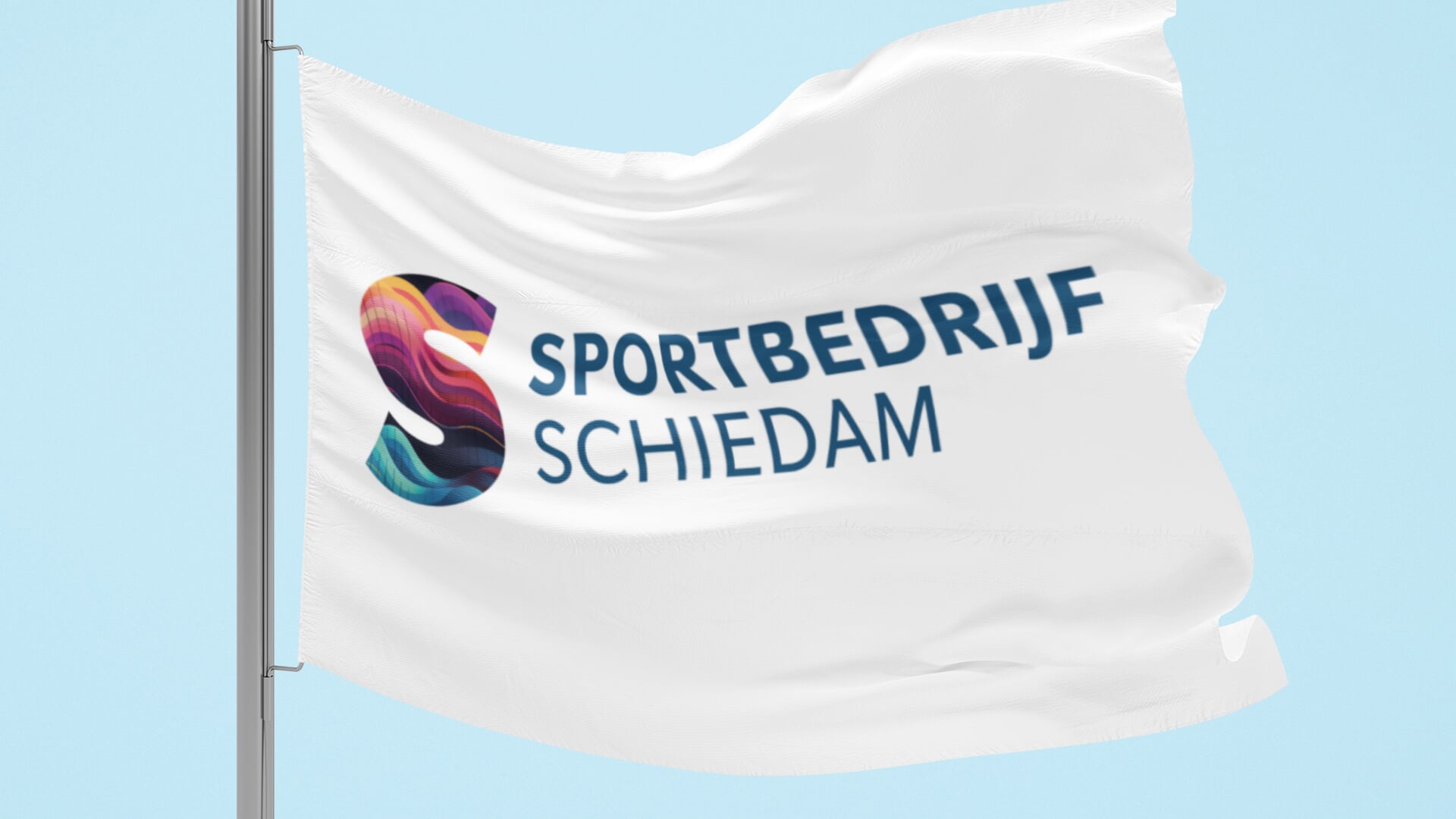 De vlag kan uit. Sportbedrijf Schiedam gaat de velden beheren. (Foto: PR)