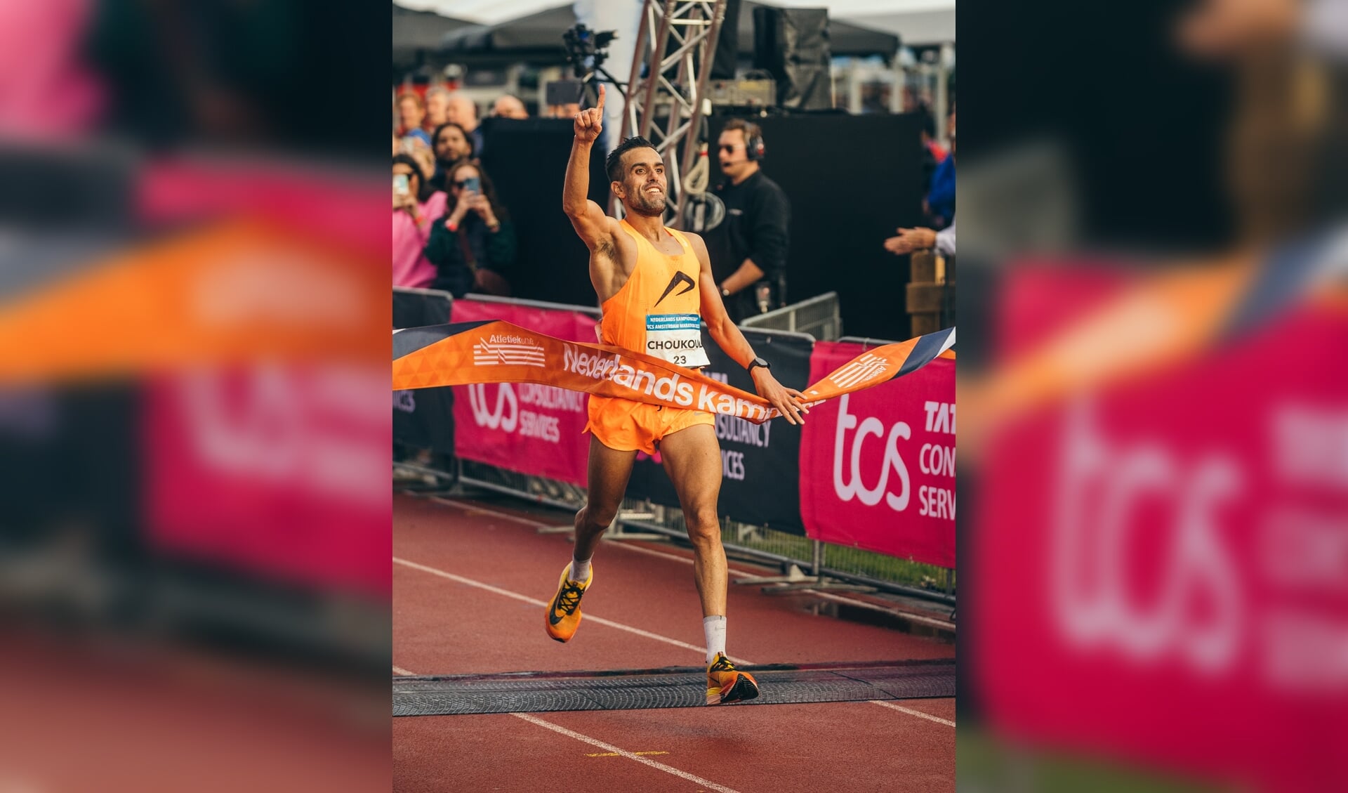 Khalid Choukoud is Nederlands Kampioen Marathon 2022.