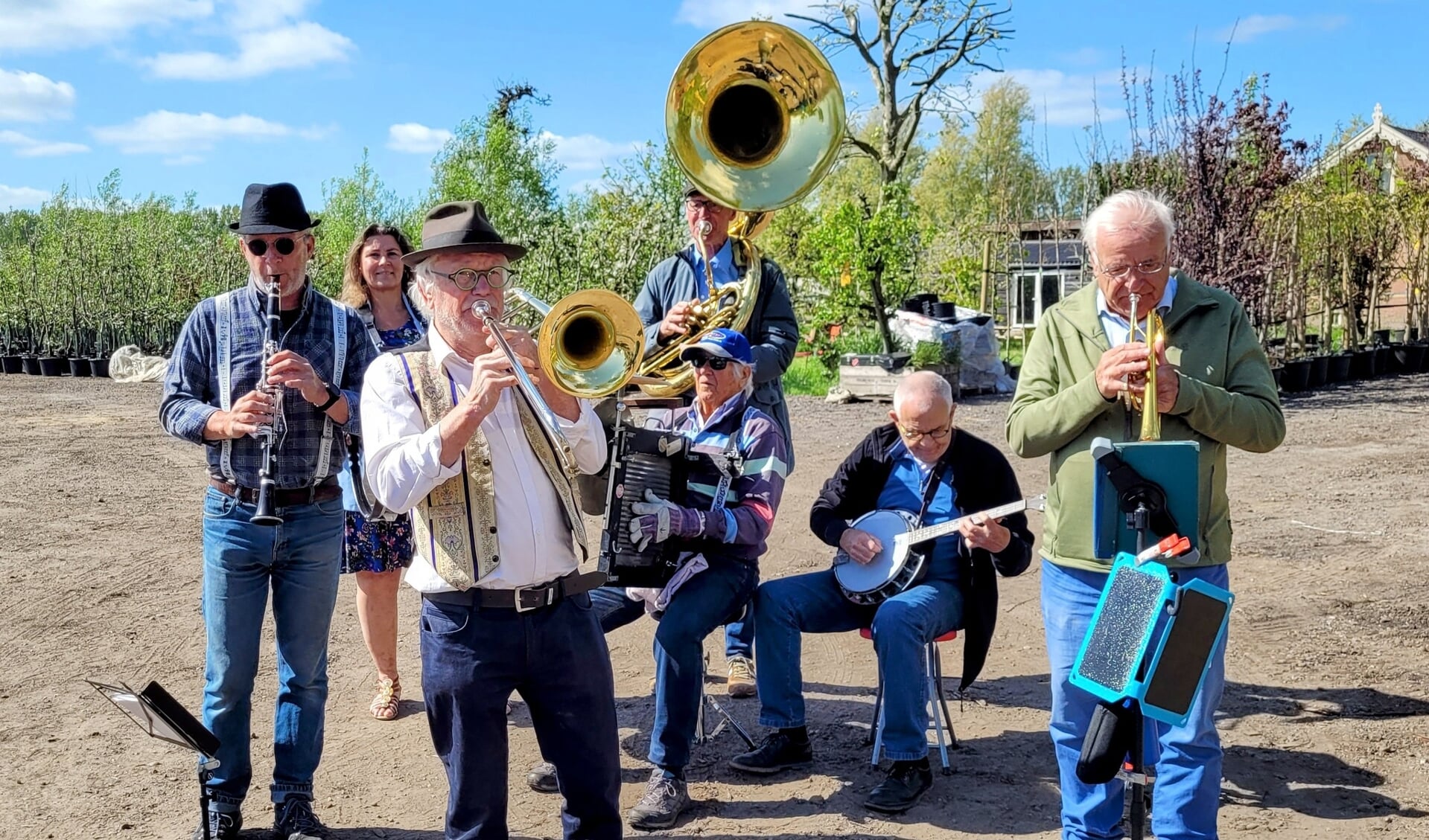 De Dixiefun Jazz Band zal trakteren op bekende en minder bekende nummers uit de vroege jazzperiode.