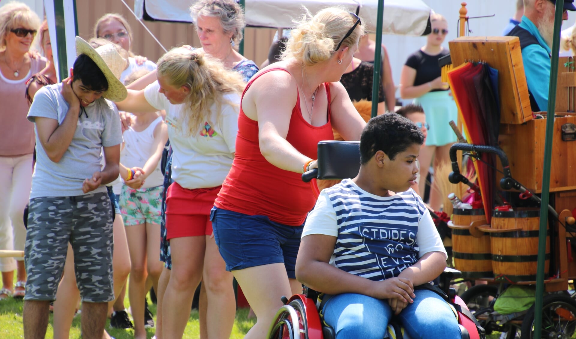 Kinderen kunnen onbezorgd en veilig spelen.