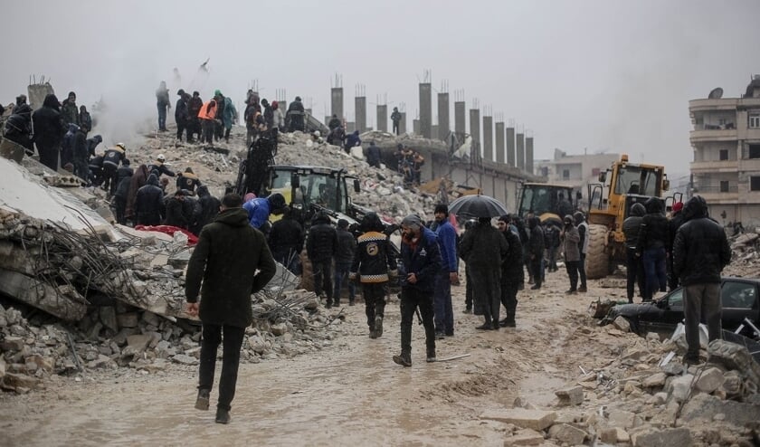 Actie voor slachtoffers aardbeving in Syrië door Rotary Roelofarendsveen