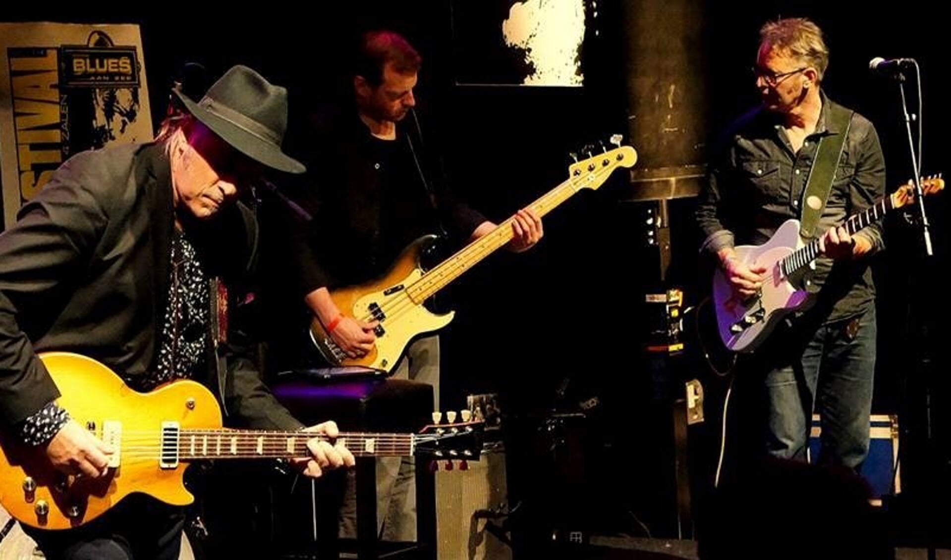 De Peter Green Tribute Band komt speciaal voor Blues aan Zee weer bij elkaar.