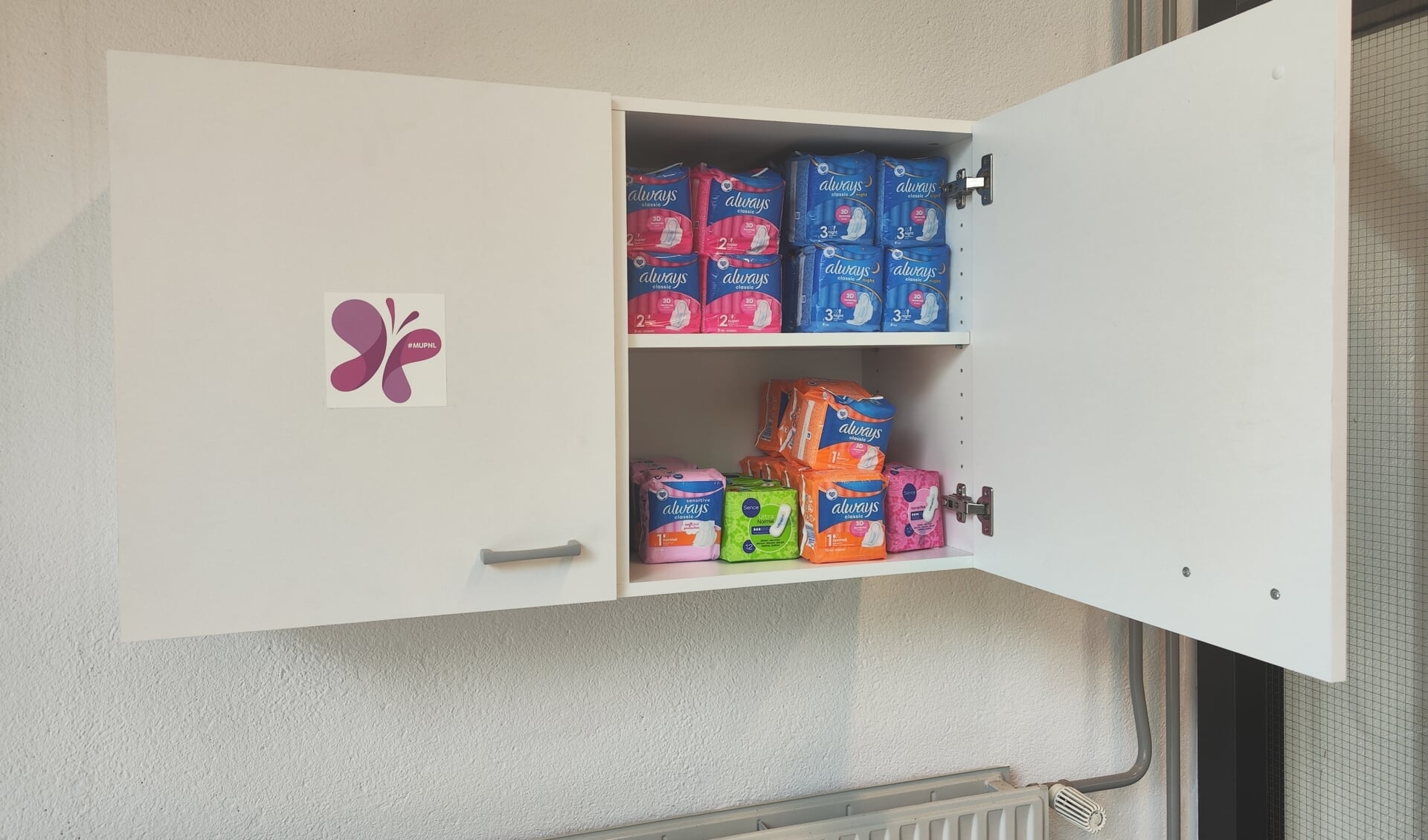 mboRijnland biedt gratis menstruatieproducten aan op alle locaties.