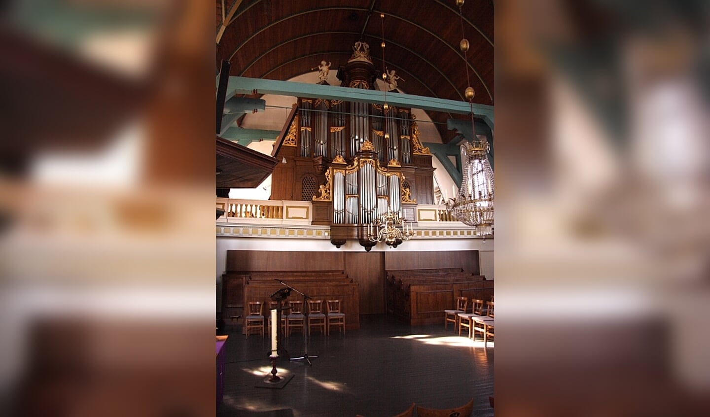 Het Flentrop orgel van de Kogerkerk.