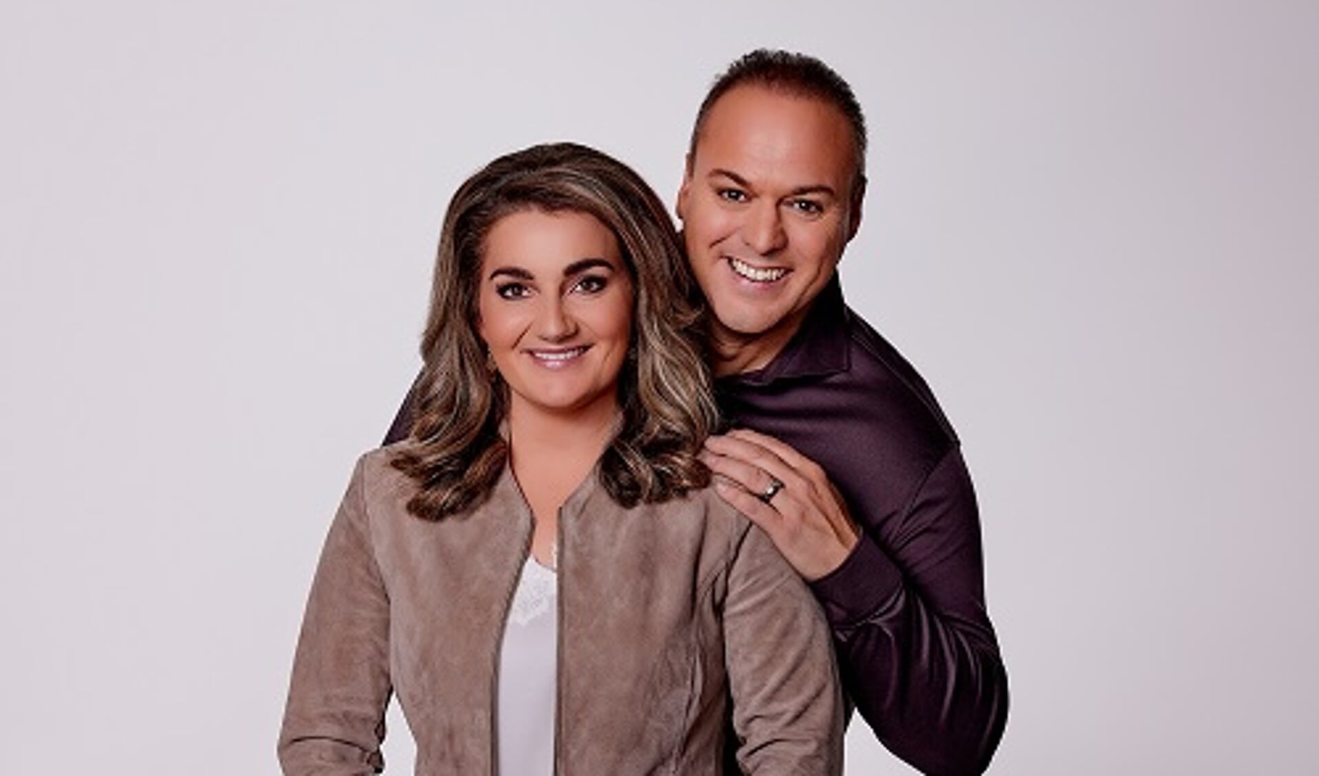 Sieneke en Frans Bauer te zien in de Stadsgehoorzaal.