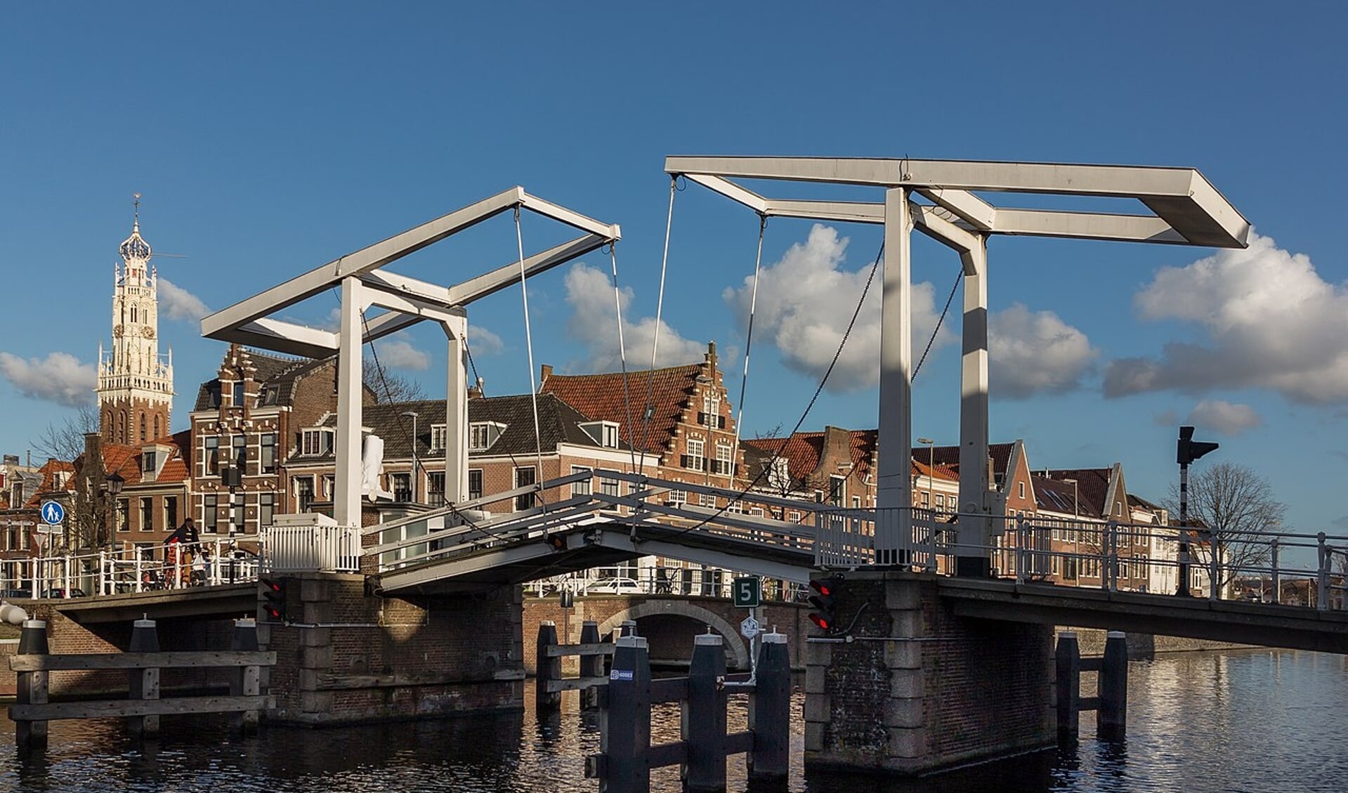 Haarlem, de Gravestenenbrug.