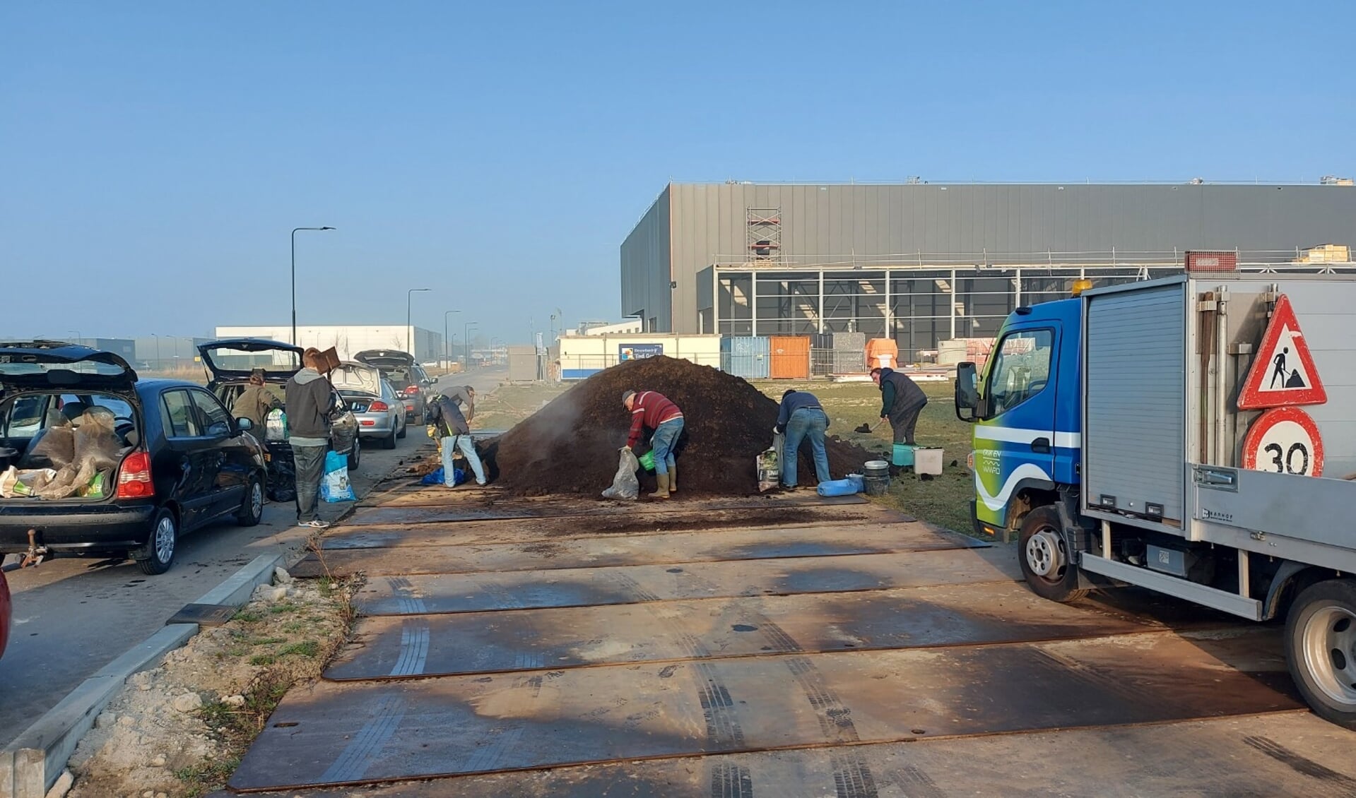 Gratis compost scheppen kan zaterdag 25 maart in Heerhugowaard. 