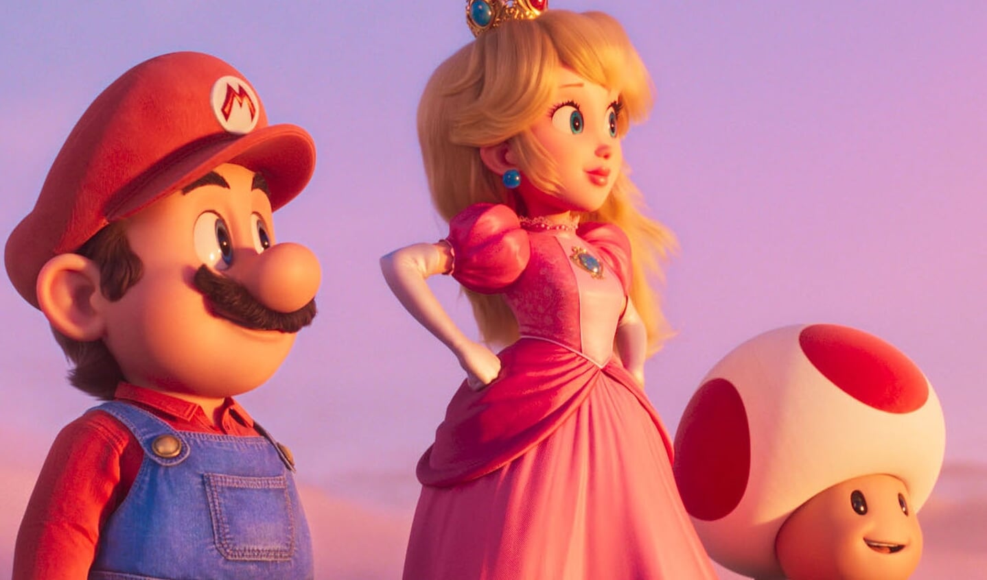 Mario, Princess Peach en Toad. (Foto: Nintendo)