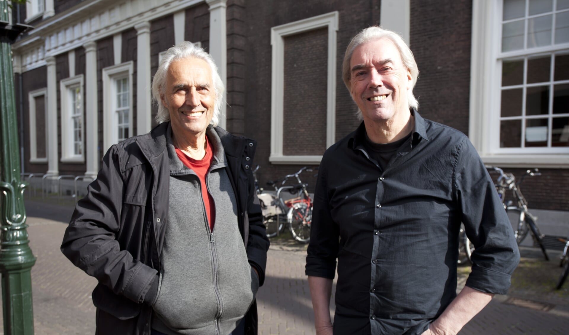 Diet Wiegman en zijn jongere broer Harr zijn bekende gezichten in Schiedam.