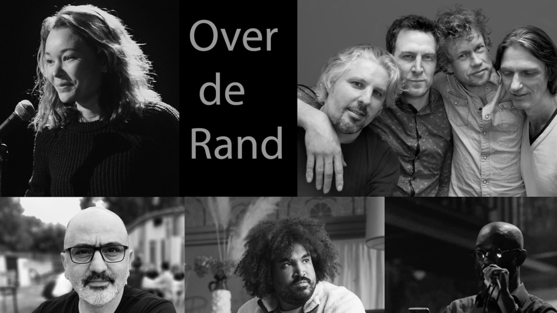In ‘Over de Rand’ komen muziek en poëzie samen in rock, hiphop, folk en spoken word performances.