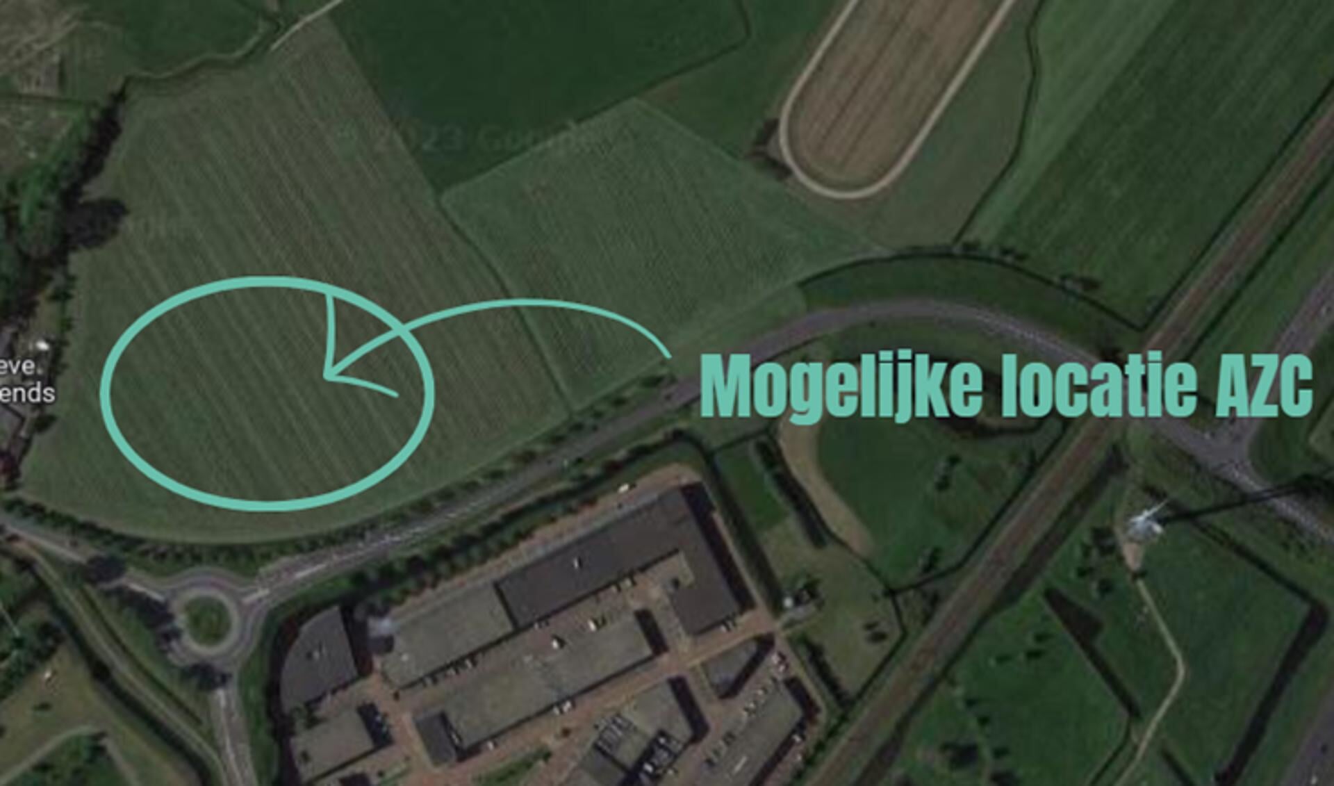 Locatie asielzoekerscentrum mogelijk op de grens van Uitgeest en Heemskerk.