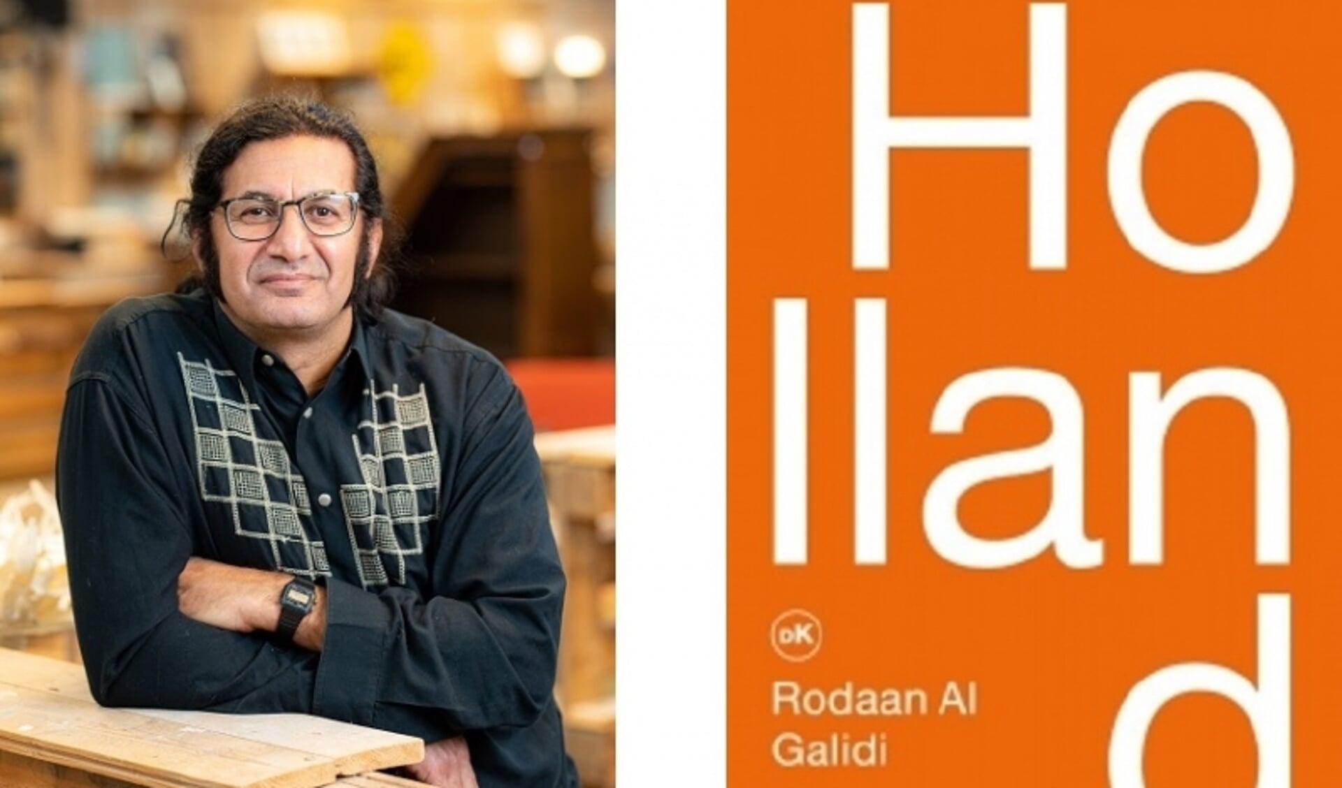 In het boek 'Holland' schreef Rodaan Al Galidi over het vinden van zijn weg in de Nederlandse samenleving.