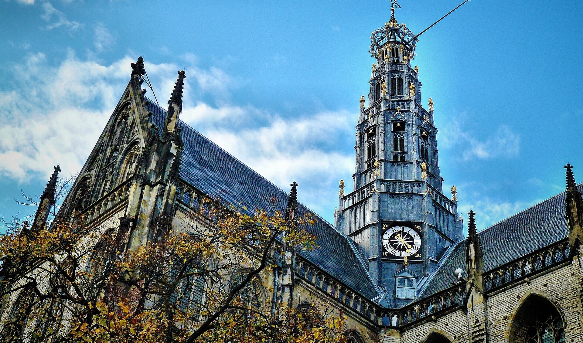 De Grote Kerk in Haarlem.