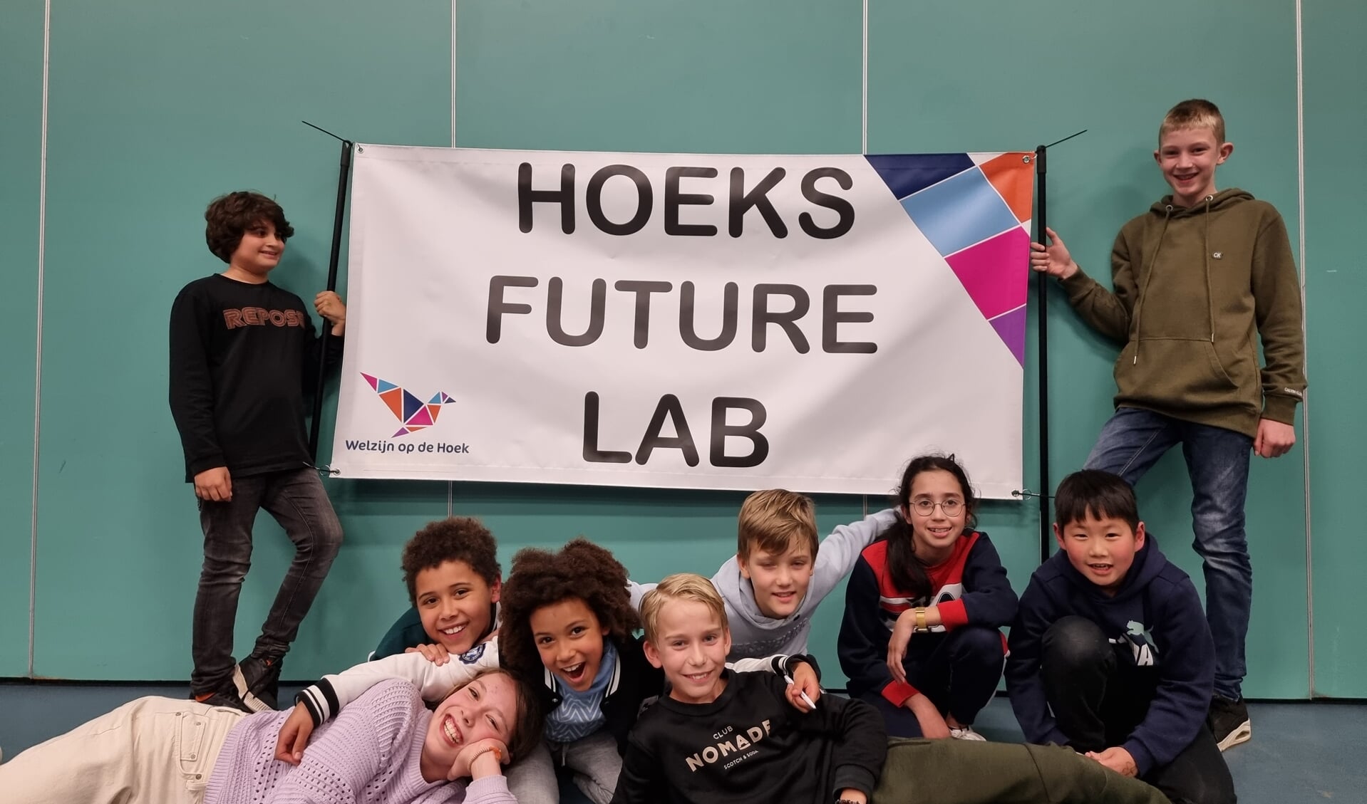 Het Hoeks Future Lab greep net naast de prijzen maar had een onvergetelijke dag.