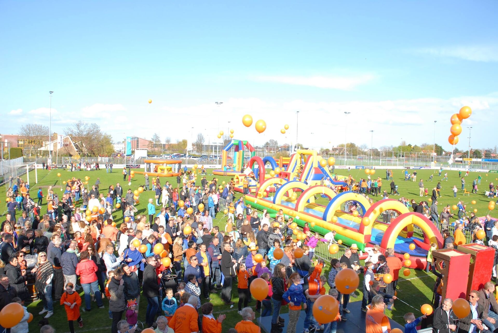 Kinderspelen zijn een vast onderdeel van Koningsdag in Westland.
