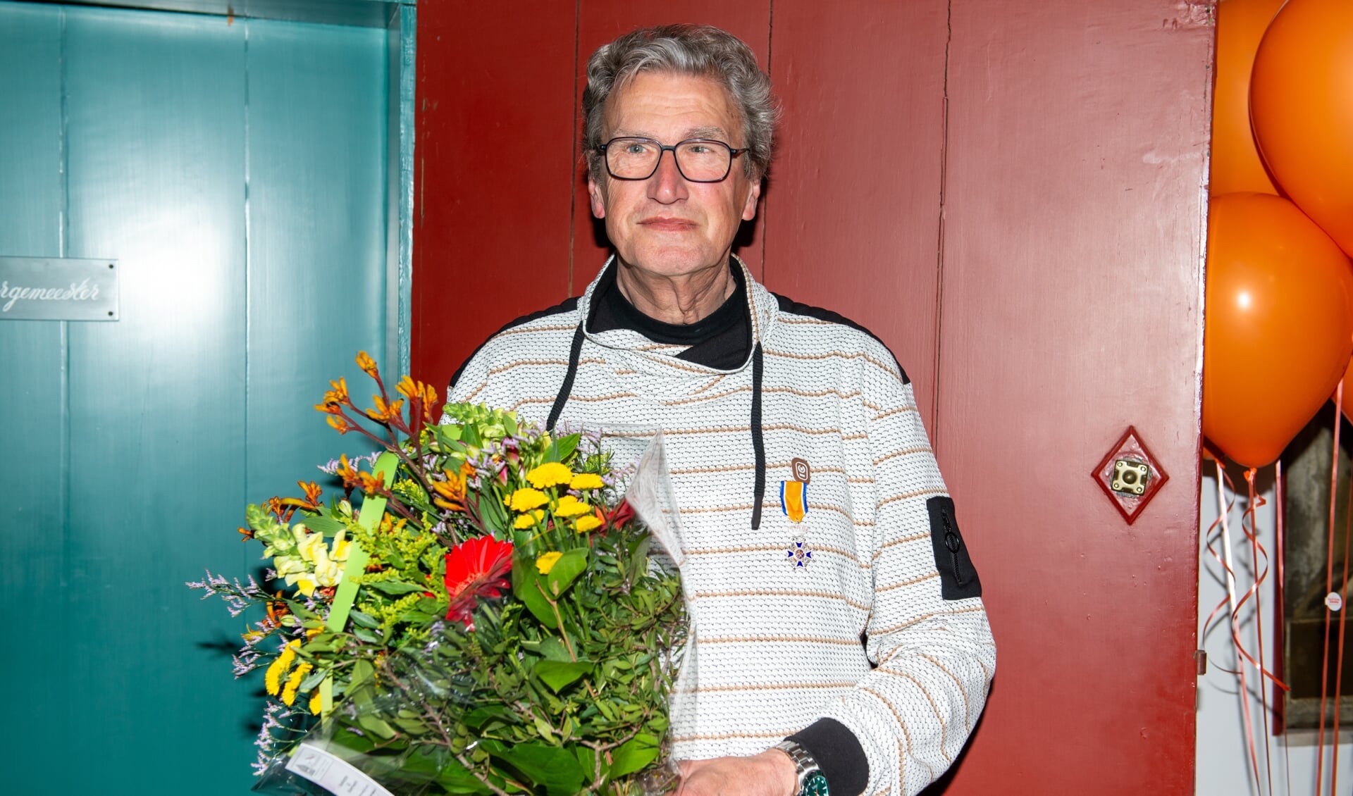 De heer Jan Pieter Reinstra heeft een koninklijke onderscheiding gekregen.