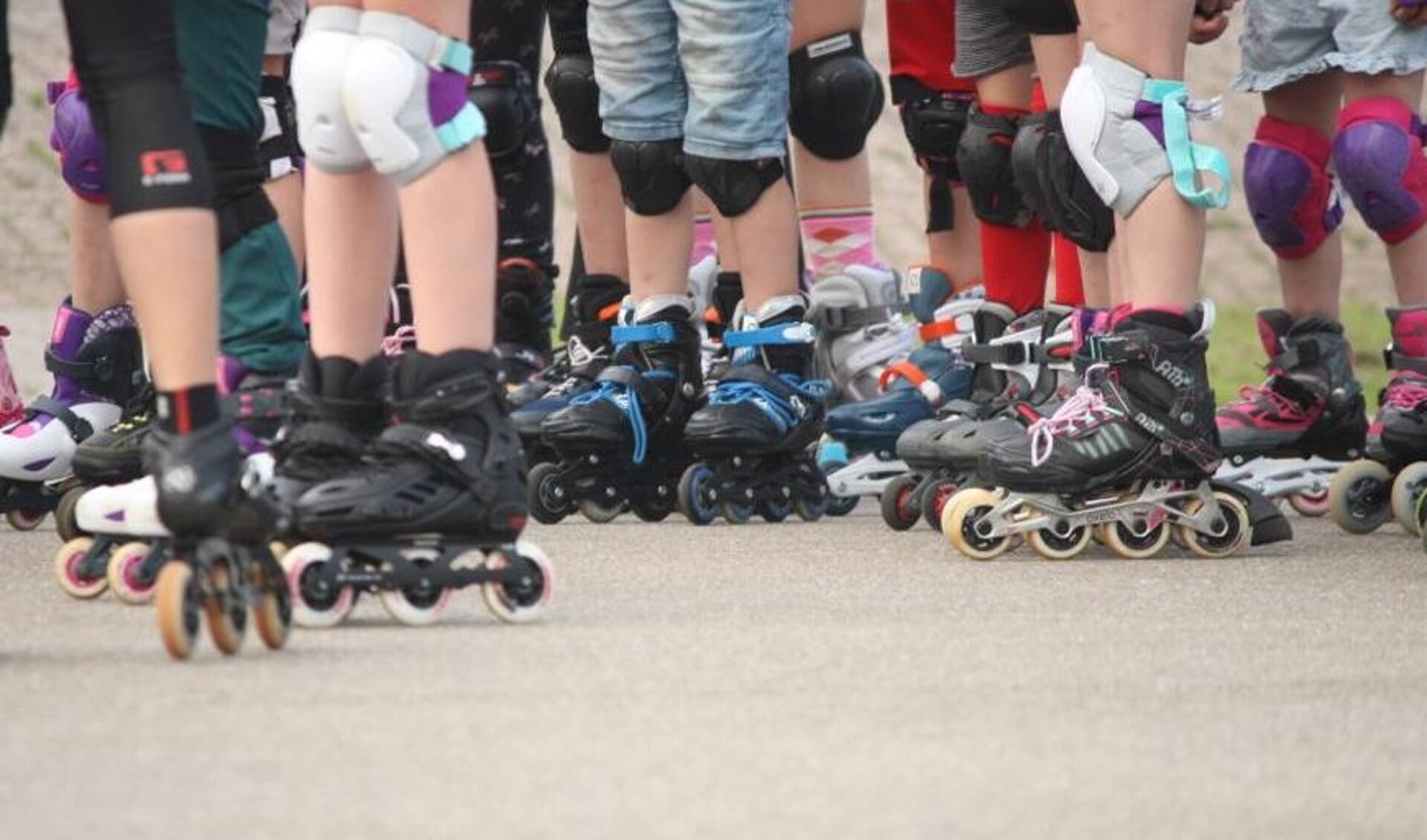 Jong en oud kan zich uitleven op de skeelerbaan tijdens de Skate4Daagse!